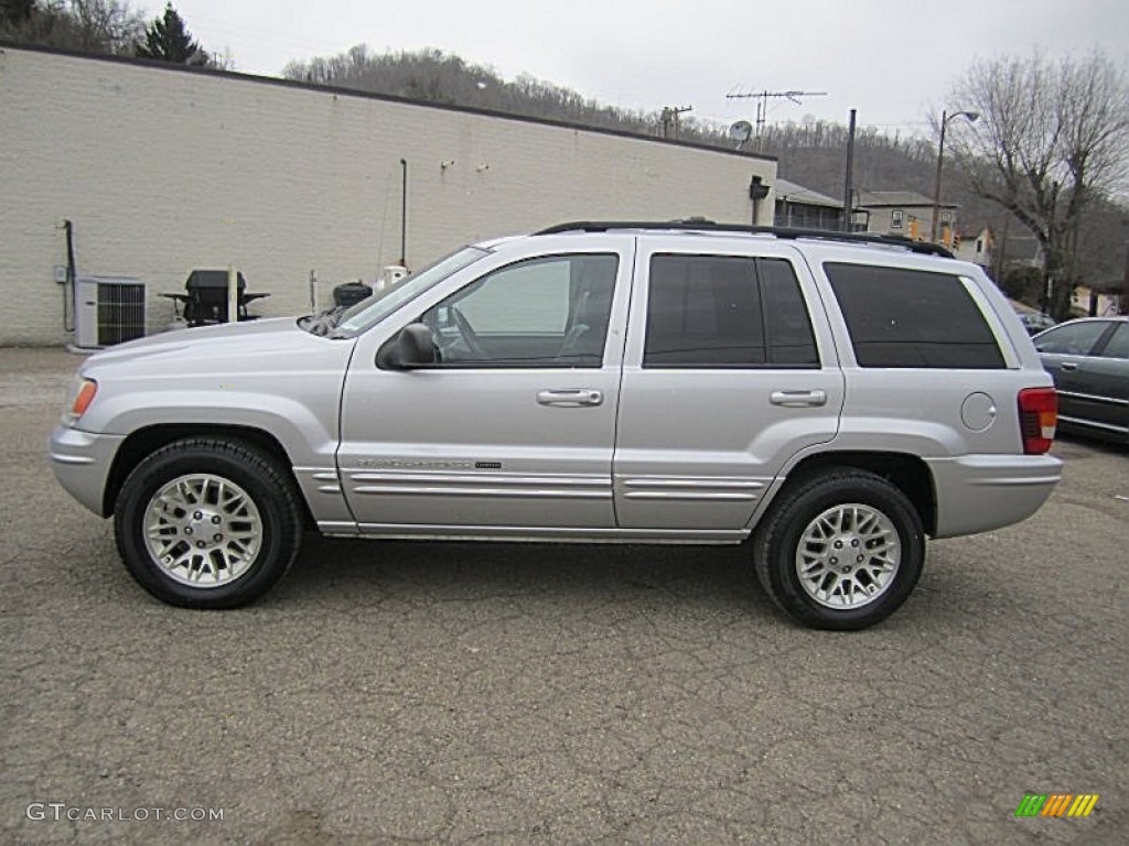 Bright Silver Metallic 2004 Jeep Grand Cherokee Limited 4x4 Exterior Photo #77521561