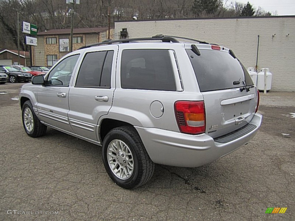 Bright Silver Metallic 2004 Jeep Grand Cherokee Limited 4x4 Exterior Photo #77521640