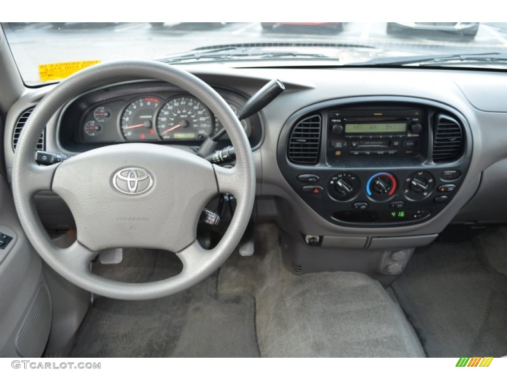 2006 Toyota Tundra SR5 Access Cab Light Charcoal Dashboard Photo #77521650
