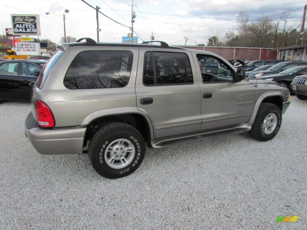 2000 Durango SLT 4x4 - Bright Platinum Metallic / Agate Black photo #4