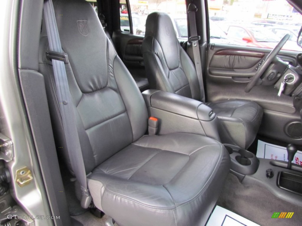 2000 Durango SLT 4x4 - Bright Platinum Metallic / Agate Black photo #13