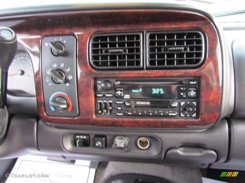 2000 Durango SLT 4x4 - Bright Platinum Metallic / Agate Black photo #27