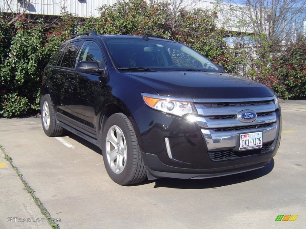 2012 Edge SEL EcoBoost - Black / Charcoal Black photo #1
