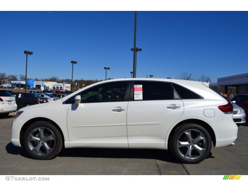 Blizzard White Pearl 2013 Toyota Venza Limited AWD Exterior Photo #77522648