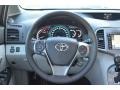 2013 Toyota Venza Ivory Interior Steering Wheel Photo