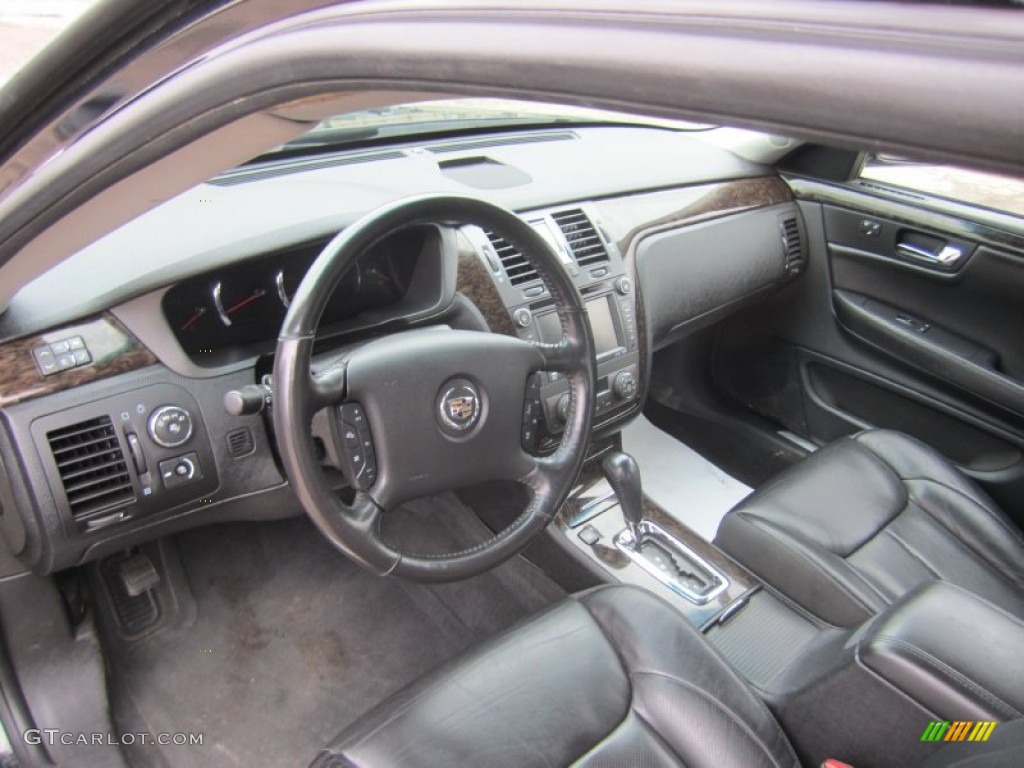 Ebony Interior 2009 Cadillac DTS Standard DTS Model Photo #77523394
