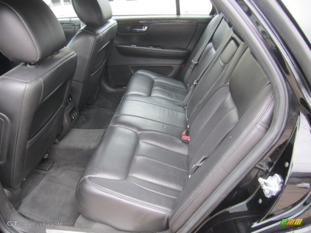 Ebony Interior 2009 Cadillac DTS Standard DTS Model Photo #77523439