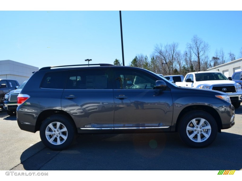 2013 Highlander V6 - Magnetic Gray Metallic / Black photo #6