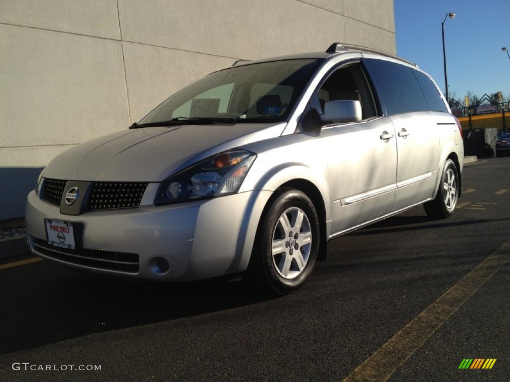 2004 Quest 3.5 S - Silver Mist Metallic / Gray photo #1