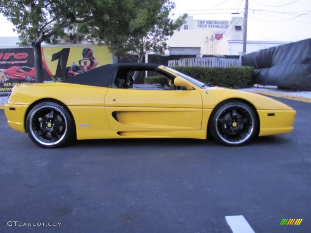 Yellow 1997 Ferrari F355 Spider Exterior Photo #77524229