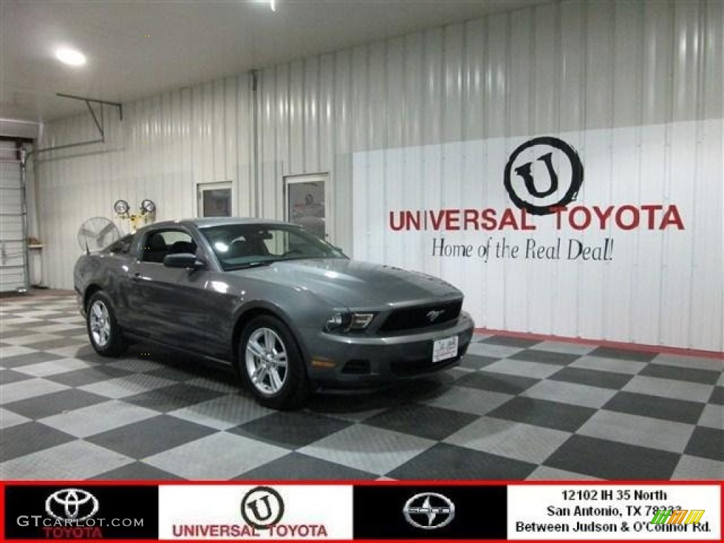 2011 Mustang V6 Coupe - Sterling Gray Metallic / Charcoal Black photo #1