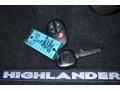 Keys of 2013 Highlander V6