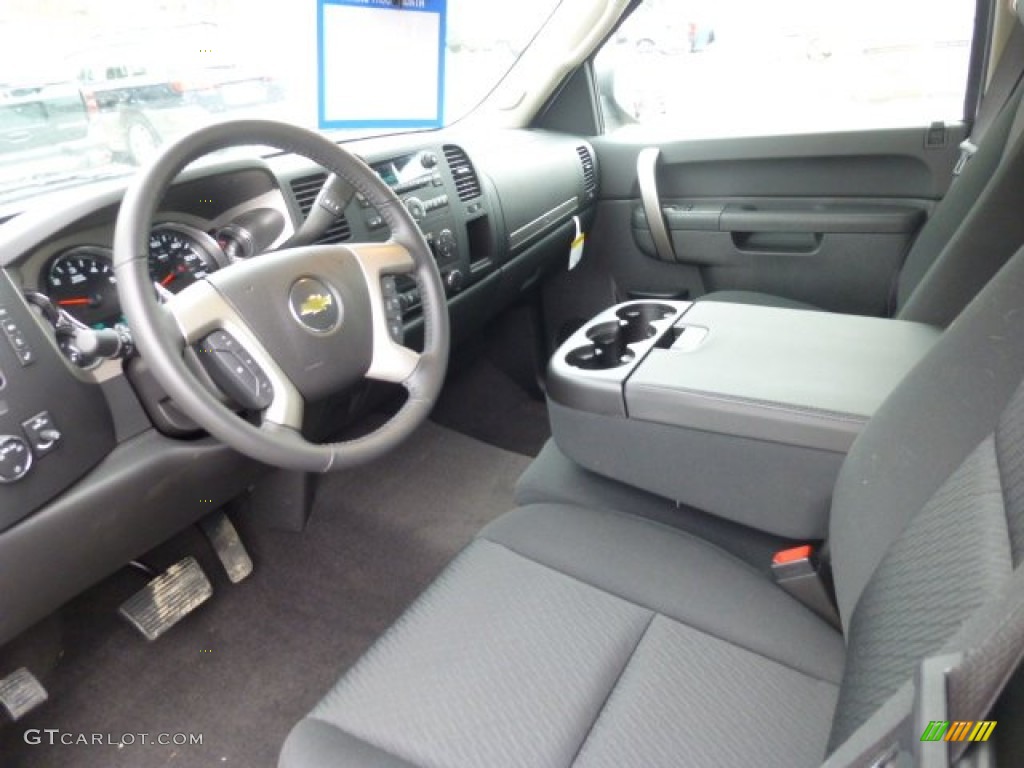 2013 Silverado 1500 LT Crew Cab 4x4 - Silver Ice Metallic / Ebony photo #16