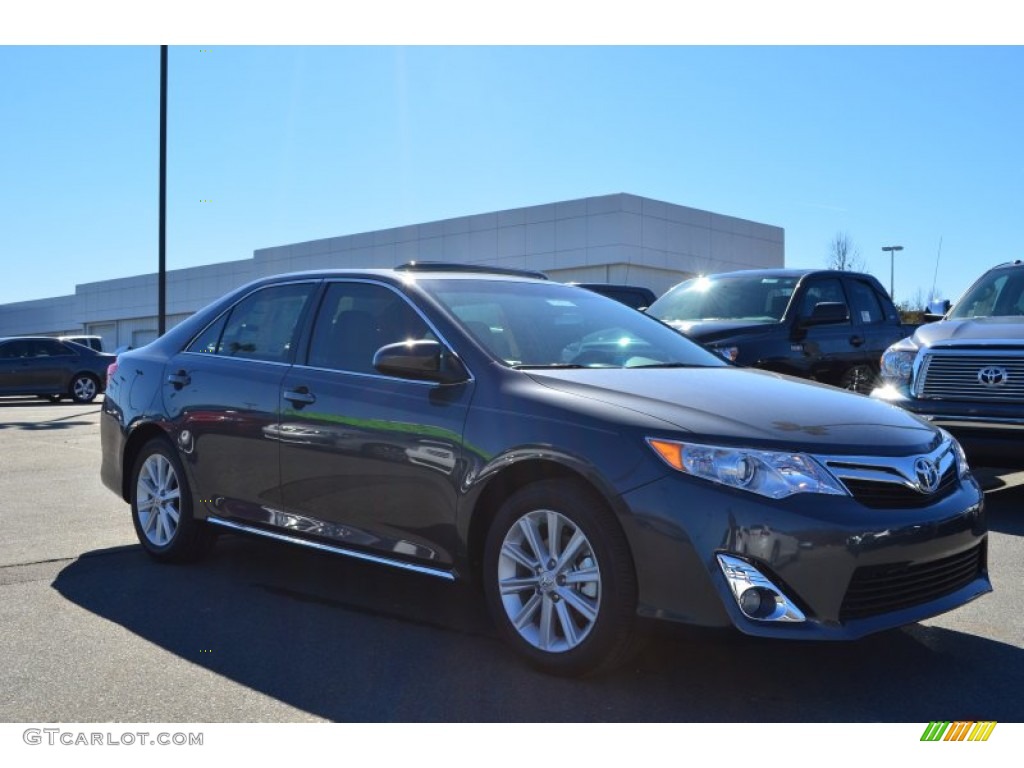 2013 Camry XLE - Magnetic Gray Metallic / Ash photo #7