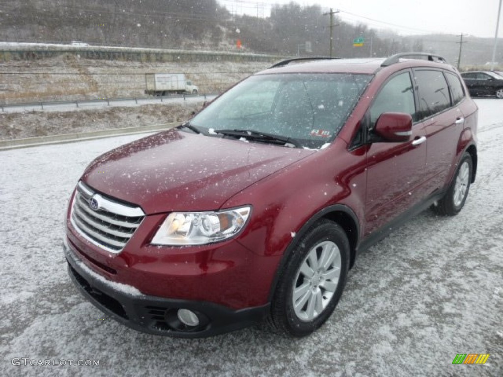 Ruby Red Pearl 2012 Subaru Tribeca 3.6R Limited Exterior Photo #77524623