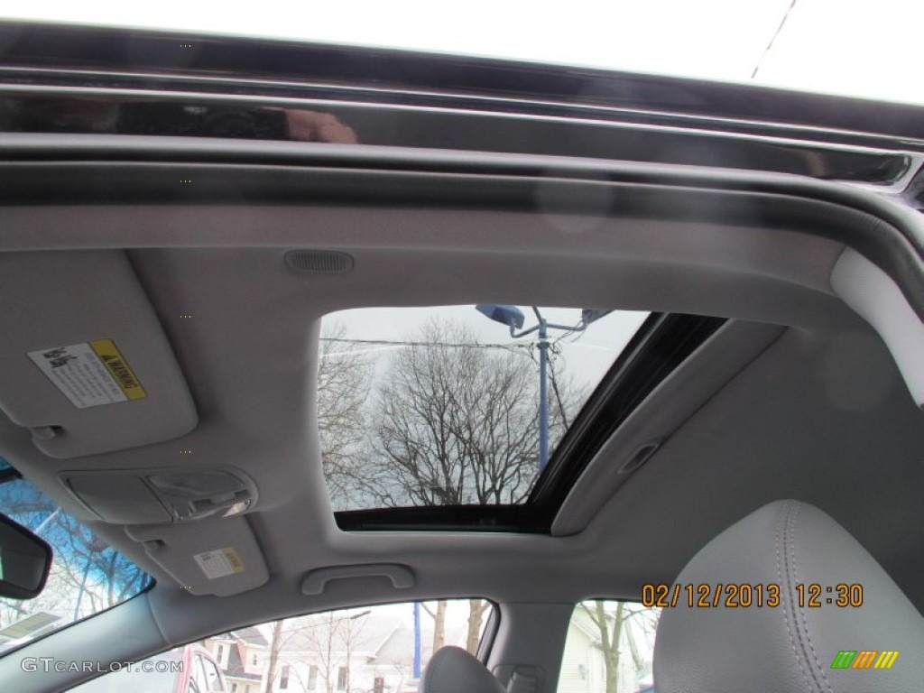 2011 Sonata Limited - Midnight Black / Gray photo #9