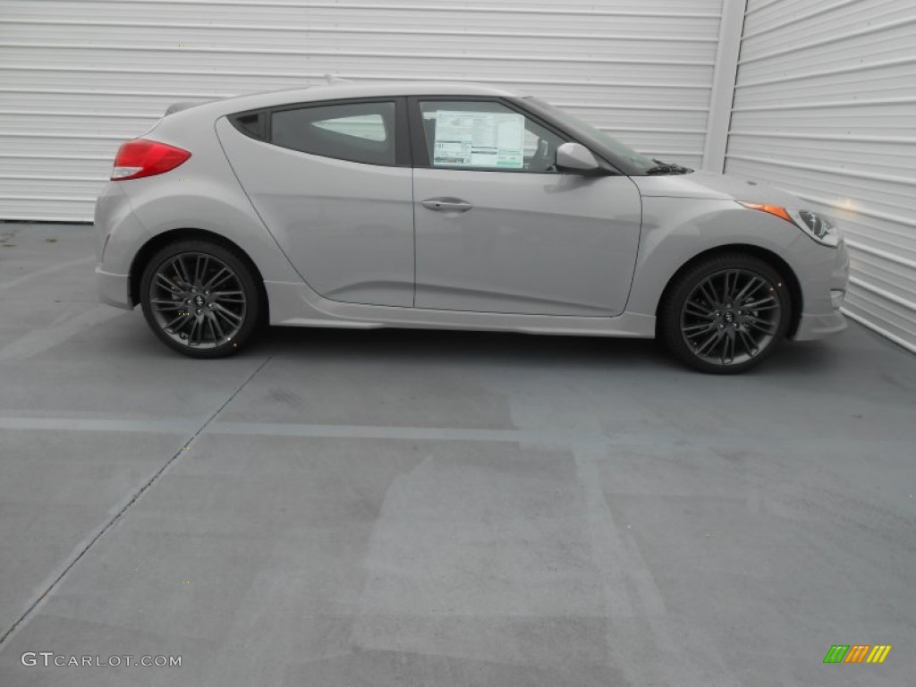 2013 Veloster RE:MIX Edition - Sprint Gray / Black photo #3