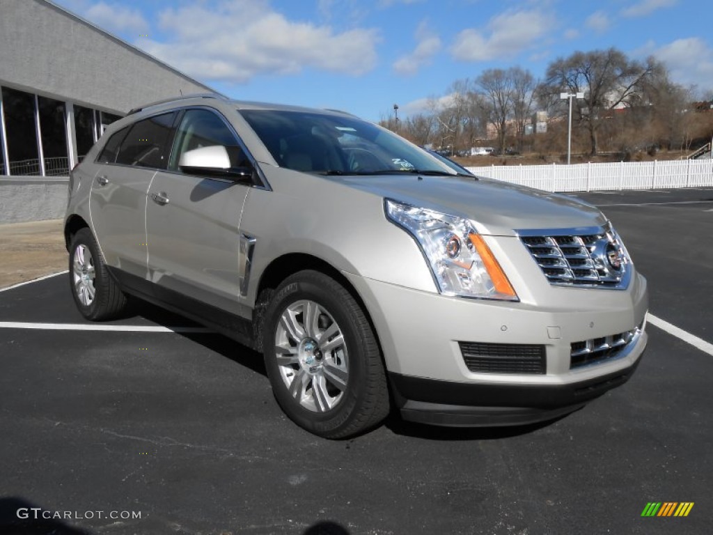 Silver Coast Metallic 2013 Cadillac SRX Luxury AWD Exterior Photo #77524782