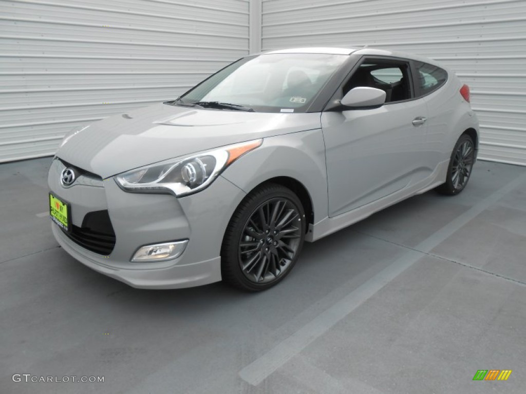 2013 Veloster RE:MIX Edition - Sprint Gray / Black photo #9