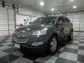 2011 Cyber Gray Metallic Chevrolet Traverse LTZ AWD  photo #3