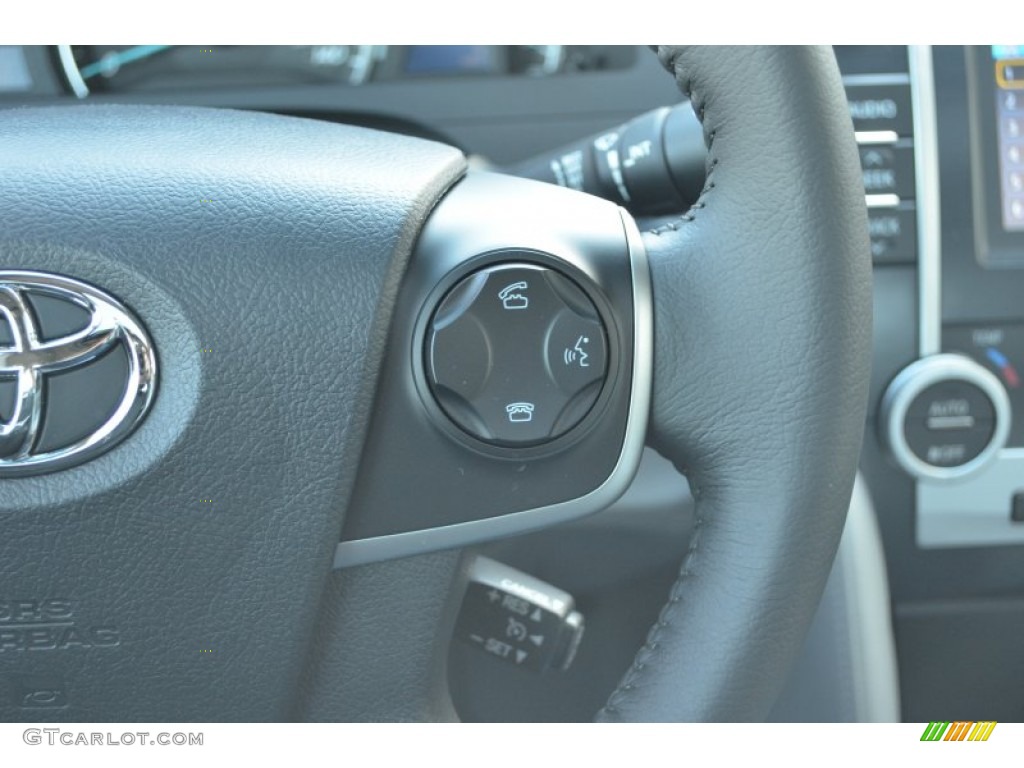 2013 Camry XLE - Magnetic Gray Metallic / Ash photo #26