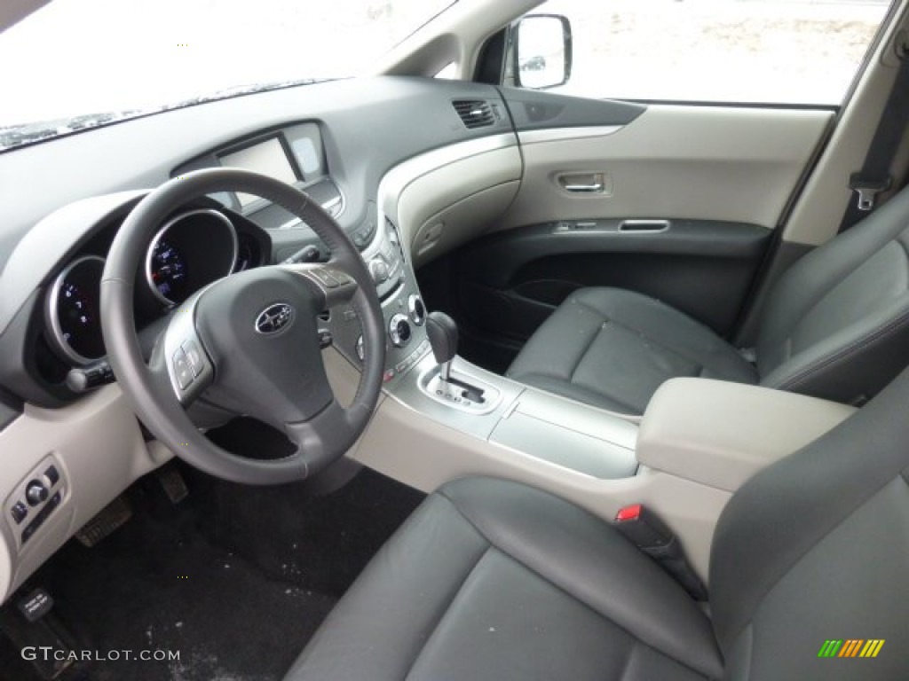 Slate Gray Interior 2012 Subaru Tribeca 3.6R Limited Photo #77525021