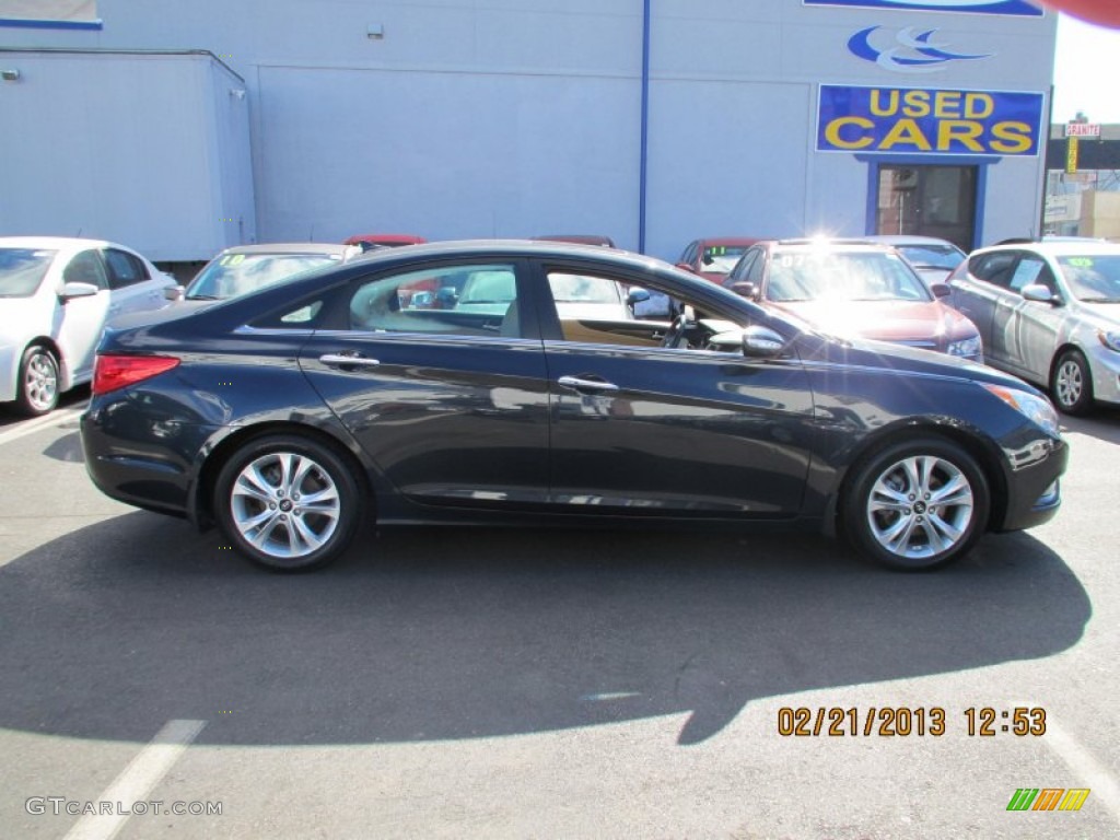 2011 Sonata SE - Pacific Blue Pearl / Camel photo #1