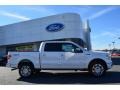 White Platinum Metallic Tri-Coat - F150 Platinum SuperCrew 4x4 Photo No. 2