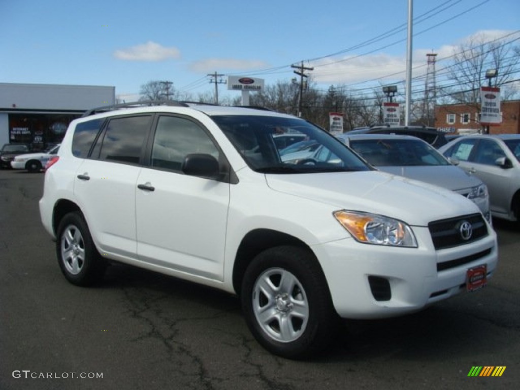 Super White 2012 Toyota RAV4 I4 4WD Exterior Photo #77525936
