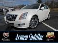 2013 White Diamond Tricoat Cadillac CTS 4 3.6 AWD Sport Wagon  photo #1