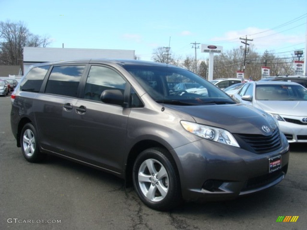 Predawn Gray Mica 2011 Toyota Sienna LE Exterior Photo #77526474