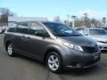 Predawn Gray Mica 2011 Toyota Sienna LE Exterior