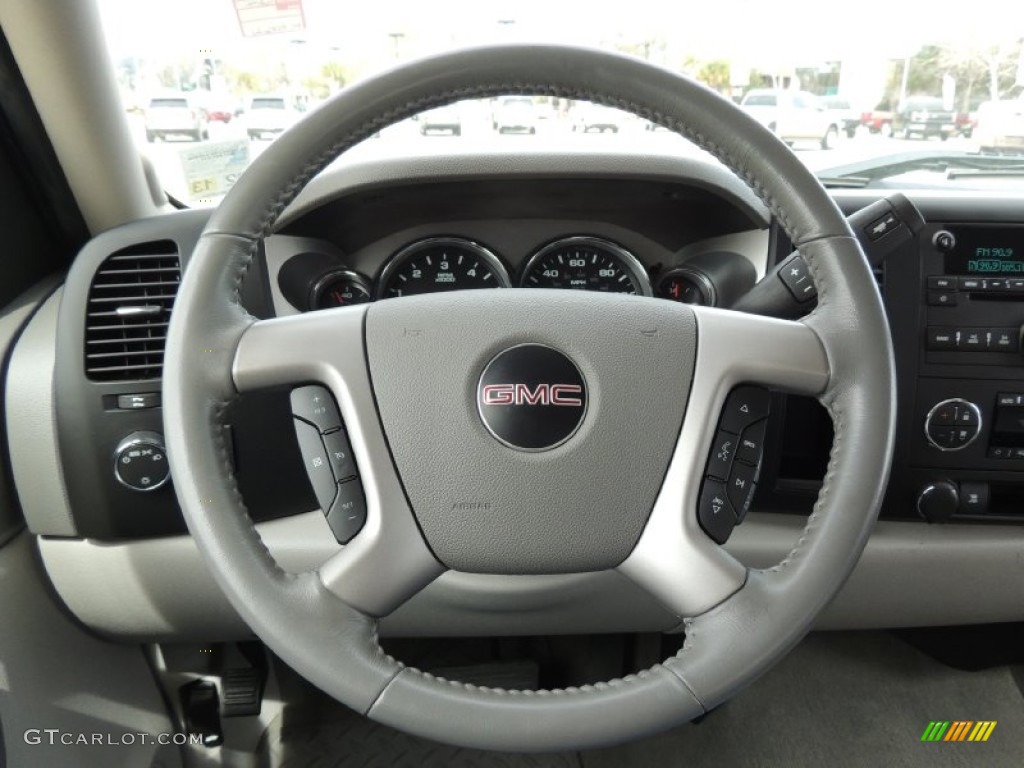 2009 GMC Sierra 1500 SLE Crew Cab Steering Wheel Photos