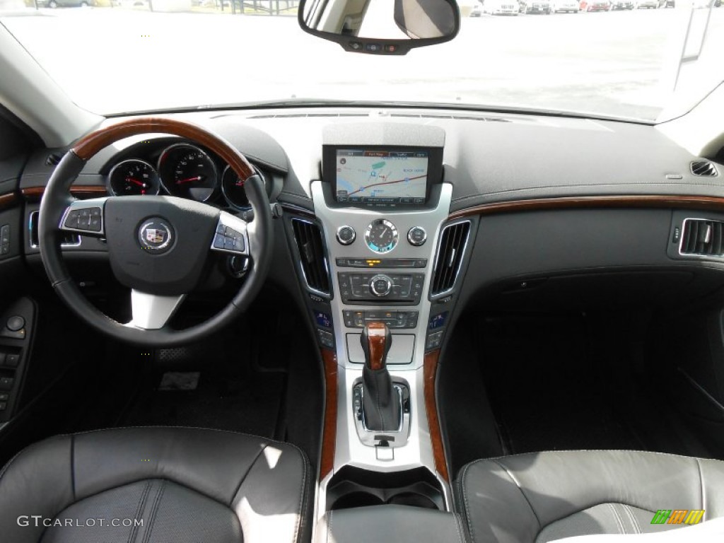 2013 Cadillac CTS 4 3.6 AWD Sport Wagon Ebony Dashboard Photo #77526587