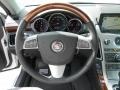 Ebony 2013 Cadillac CTS 4 3.6 AWD Sport Wagon Steering Wheel
