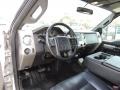 Black Two Tone Leather Prime Interior Photo for 2011 Ford F250 Super Duty #77527790