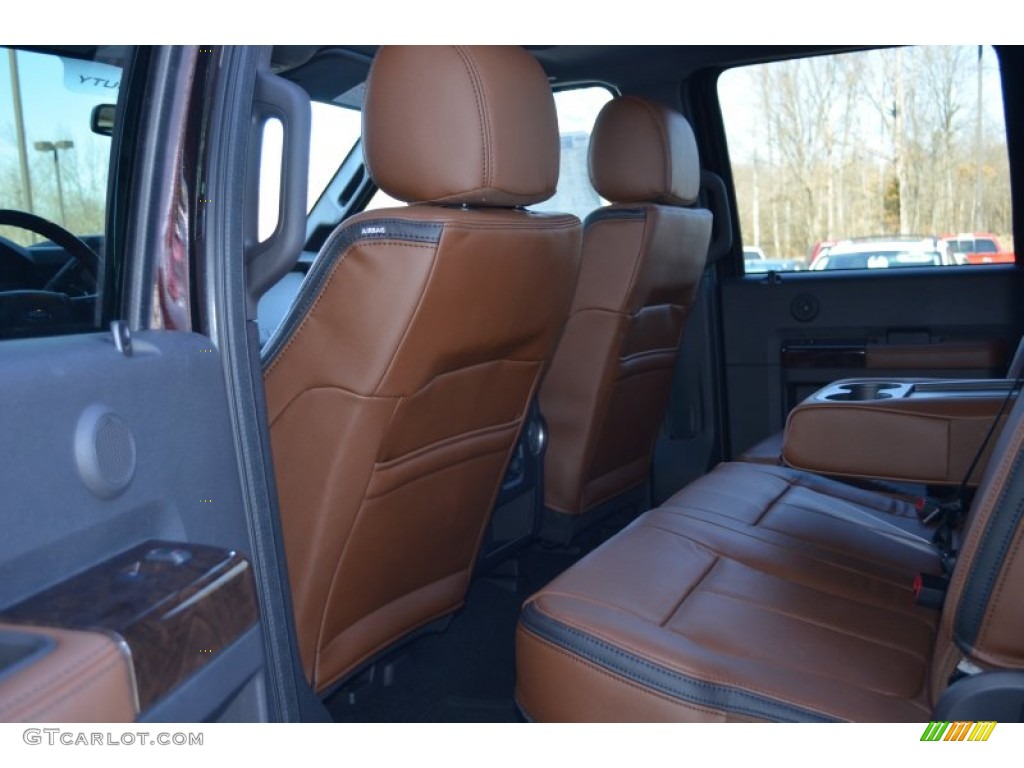 2013 F250 Super Duty Platinum Crew Cab 4x4 - Kodiak Brown Metallic / Platinum Pecan Leather photo #12