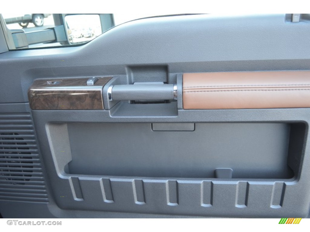 2013 F250 Super Duty Platinum Crew Cab 4x4 - Kodiak Brown Metallic / Platinum Pecan Leather photo #18