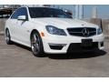 Diamond White Metallic 2012 Mercedes-Benz C 63 AMG