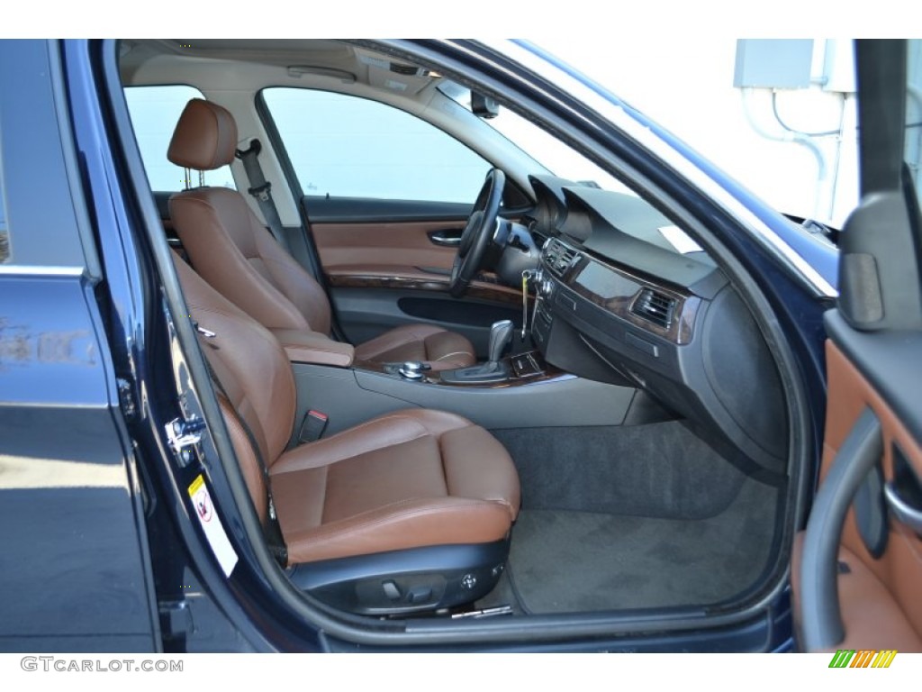 2008 3 Series 335i Sedan - Monaco Blue Metallic / Terra Dakota Leather photo #10