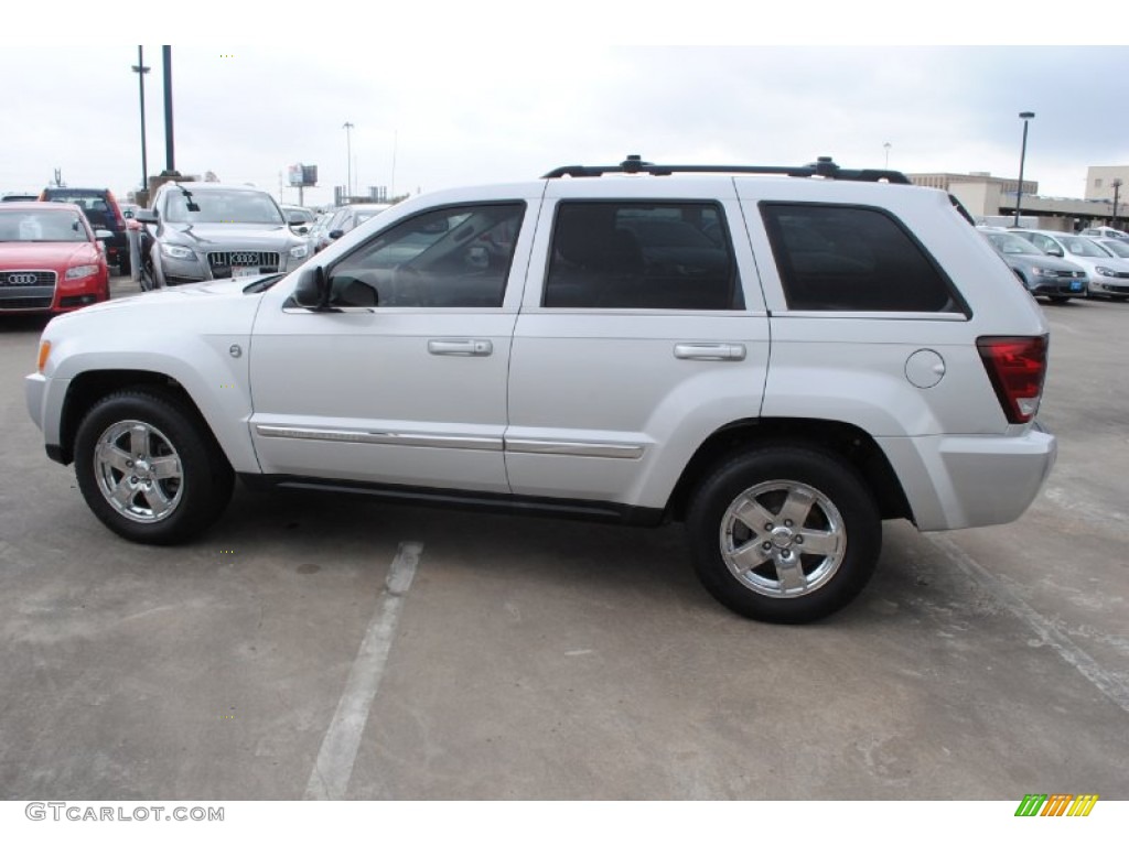 2005 Grand Cherokee Limited 4x4 - Bright Silver Metallic / Medium Slate Gray photo #5