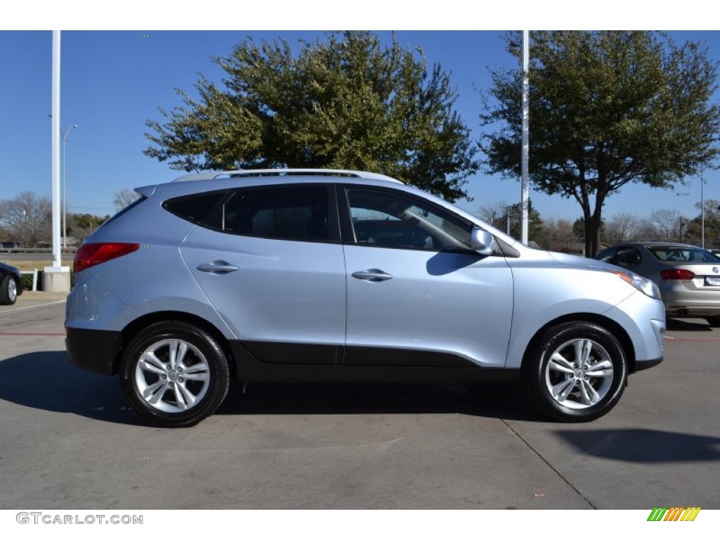 Aurora Blue 2010 Hyundai Tucson GLS Exterior Photo #77529986