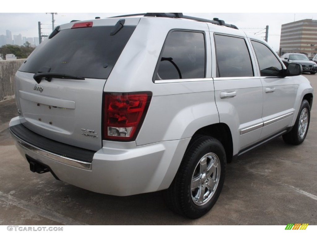 2005 Grand Cherokee Limited 4x4 - Bright Silver Metallic / Medium Slate Gray photo #9