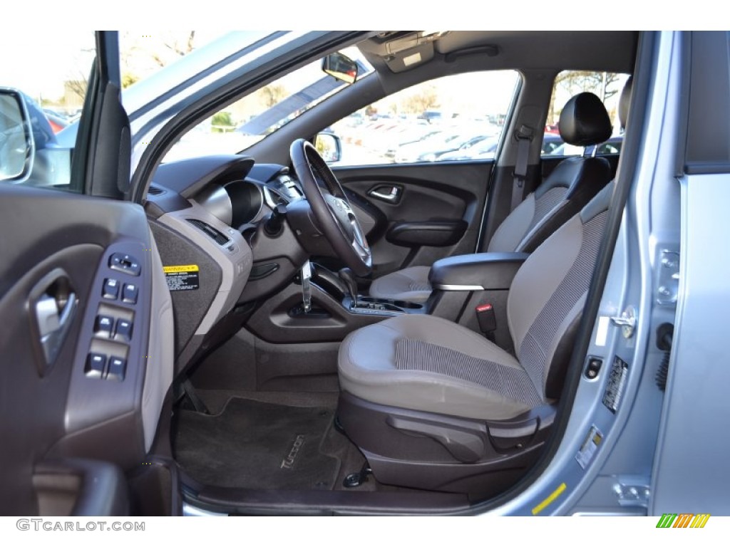 Taupe Interior 2010 Hyundai Tucson GLS Photo #77530064