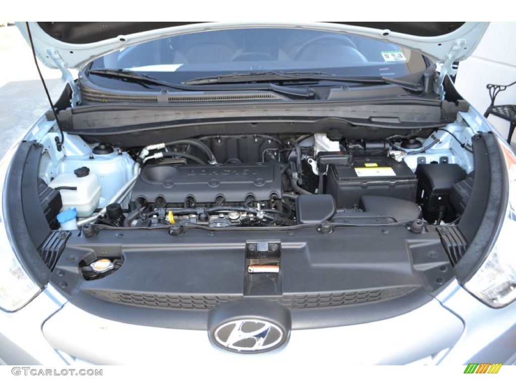 2010 Hyundai Tucson GLS 2.4 Liter DOHC 16-Valve CVVT 4 Cylinder Engine Photo #77530292