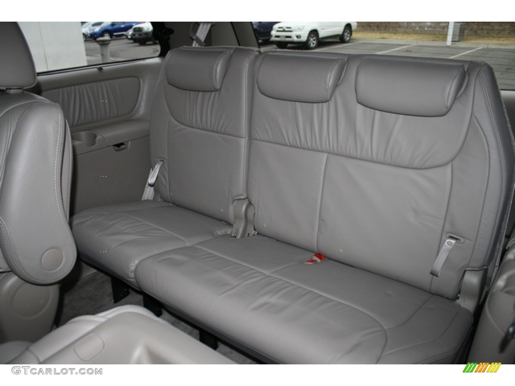 2009 Toyota Sienna XLE Rear Seat Photos