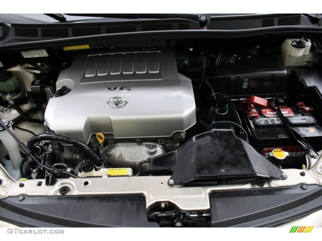 2009 Toyota Sienna XLE Engine Photos