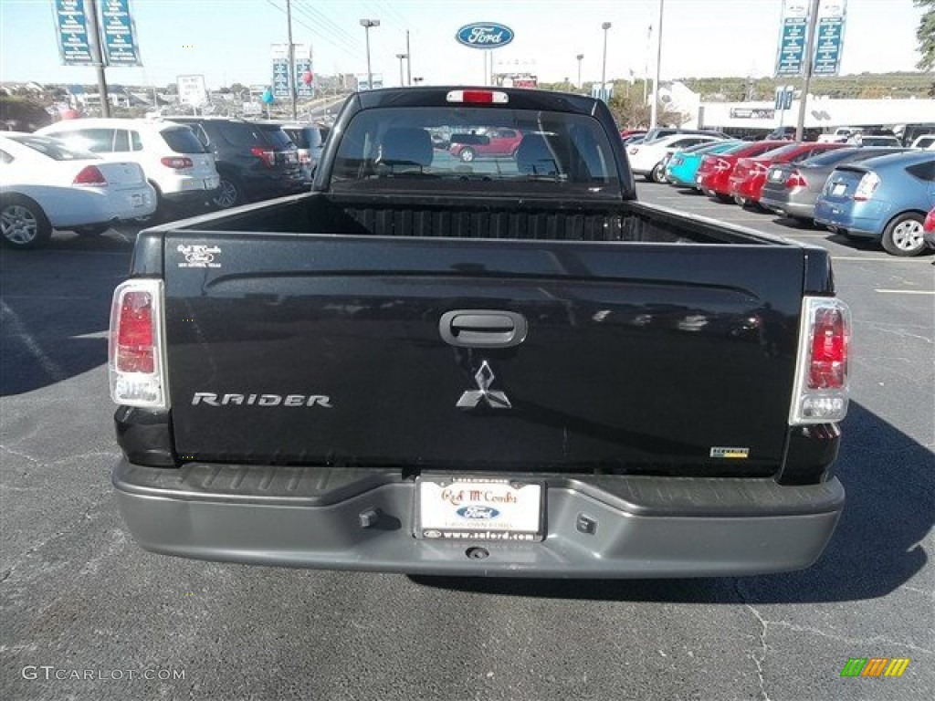 2008 Raider LS Extended Cab - Brilliant Black / Slate photo #4