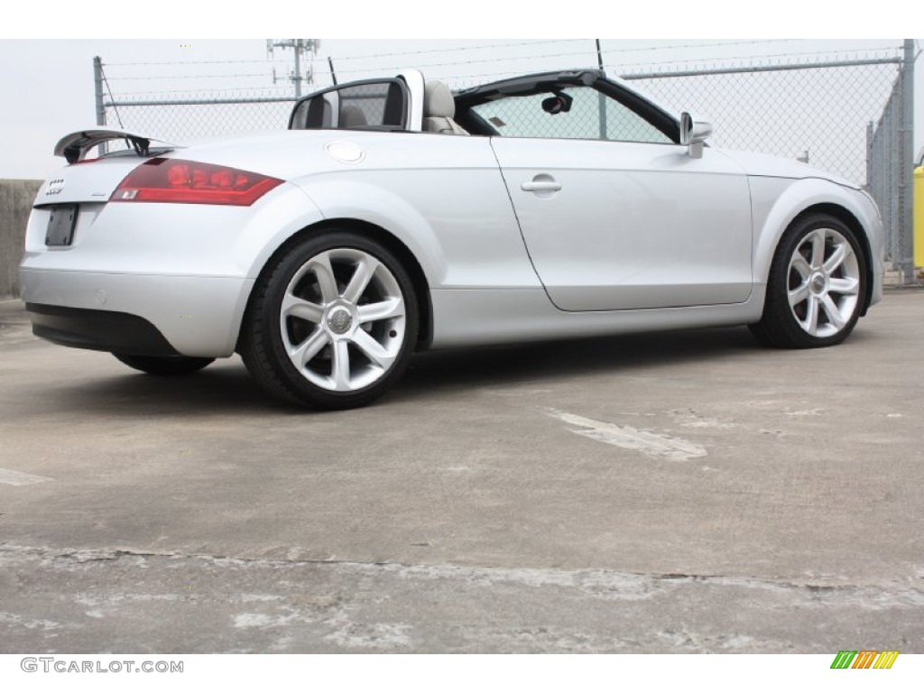 Ice Silver Metallic 2009 Audi TT 2.0T quattro Roadster Exterior Photo #77531372