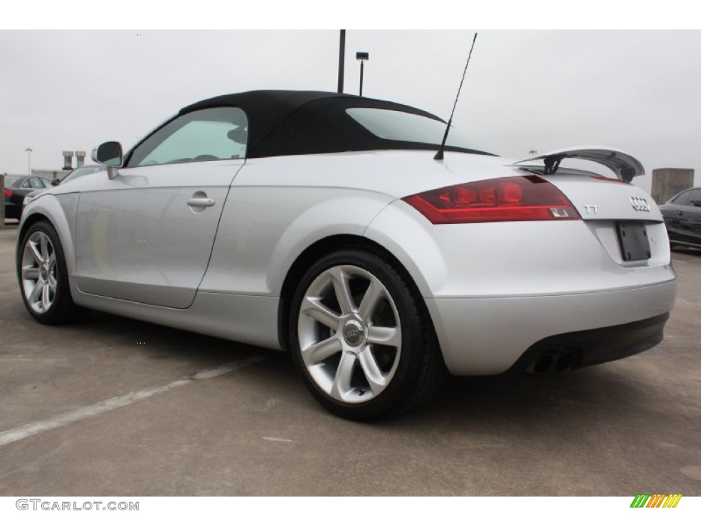 Ice Silver Metallic 2009 Audi TT 2.0T quattro Roadster Exterior Photo #77531509
